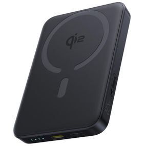 Портативний ЗП Power Bank Baseus EnerFill FM12 Qi2 Magnetic 22.5W з БЗП 10000mAh (E00285) Cosmic Black