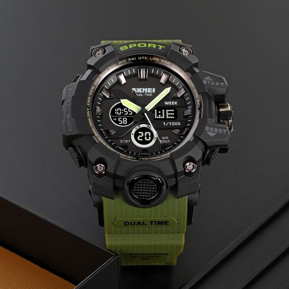 Skmei 2197AG Army Green | Зображення 4