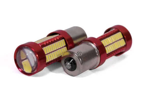 Світлодіодна лампа StarLight T25 106 (96 + 10 лінза) діодів 12 V-24 V 5 W 4014 WHITE | Зображення 2