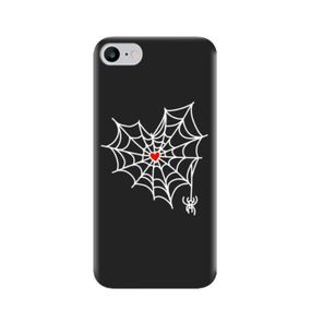 Чохол з унікальним дизайном для Iphone SE 2 2020 / Iphone SE 3 2022 / Iphone 8 / Iphone 7 З принтом «Павутика з сердечком»