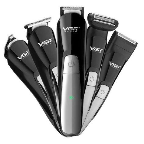 Машинка для стрижки волос VGR V-012, Парикмахерская машинка для бороды беспроводная, Триммер беспроводной | Зображення 3