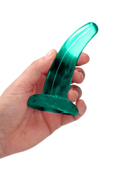 Фалоімітатор - Realrock Dildo 4,5" Turquoise | Зображення 2
