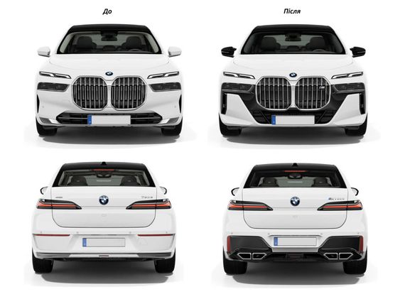 Комплект обвісів M760 для BMW 7 серія G70/G71 2022- рр
