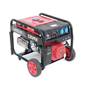 Генератор бензиновий COVAX XL8500CV-E2, 6.0kW, однофазний 220V, 50Hz, DC12V, 15HP, Electric Starter, tank 25L, 690x535x555mm