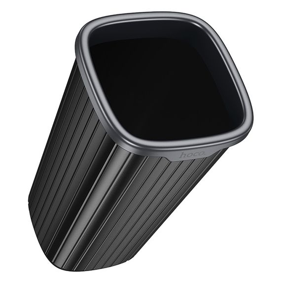 Автомобильный контейнер для мусора в подстаканник Hoco ZP12 Black | Зображення 3