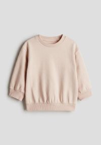 Дитячий світшот для дівчинки H&M 104 см Пудровий (25101501B1)