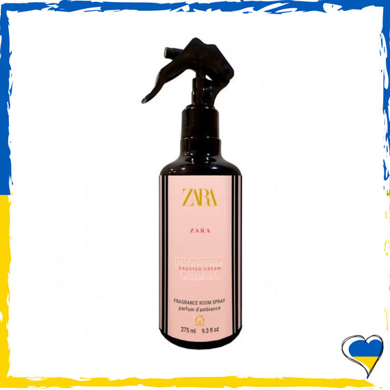 Освежитель воздуха. Парфюмерный спрей для дома Zara Frosted Cream Brand Collection 275 мл