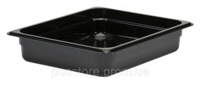 Гастроемкость Cambro GN 1/2 (325х265 мм) из поликарбоната, Черный, 65 мм