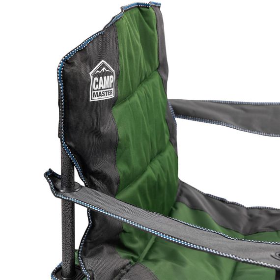 Крісло для риболовлі розкладне туристичне 58х94х95 см складне крісло для для відпочинку на природу Зелене | Зображення 3