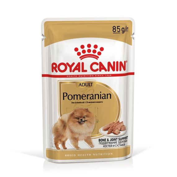 Корм Royal Canin Pomeranian Adult вологий для дорослих собак породи померанський шпіц 85 гр