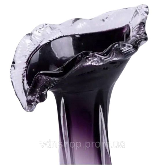 Ваза для квітів 22 см декоративна ваза для букета 200 мл Фіолетова HP-9-8 | Зображення 2