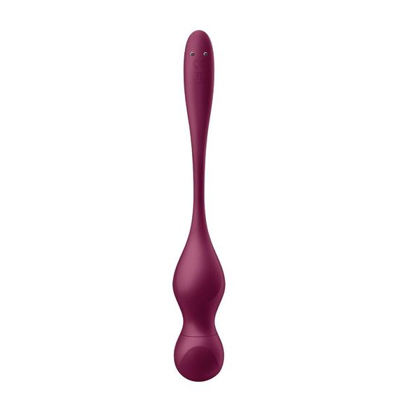 Смарт-вагинальные шарики с вибрацией Satisfyer Love Birds Vary Connect App, изменяемая масса, пульт Sex Aura | Зображення 2