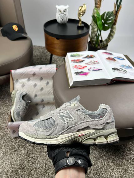 Кросівки New 2002R New Grey , текстиль , В'єтнам 40 25.5 см | Зображення 1