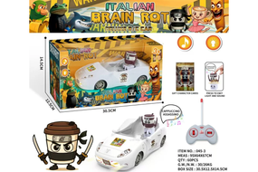 Радиоуправляемая машинка Italian Brain Rot - Deluxe R/C Car "Cappuccino Assassino"