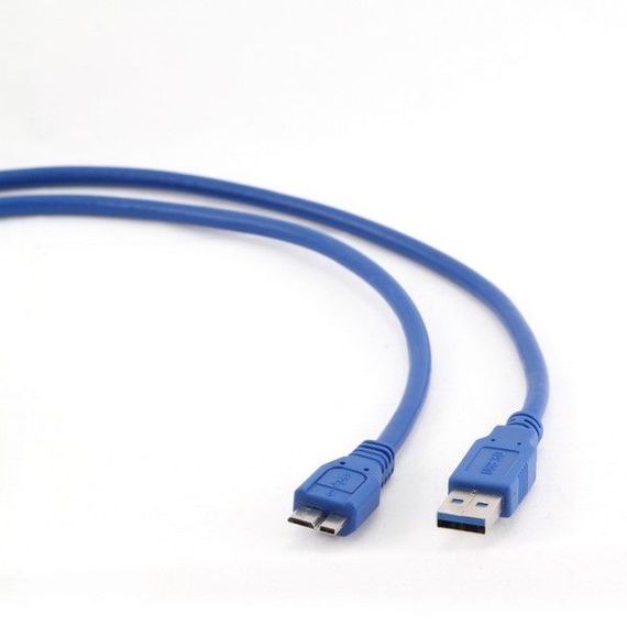 Кабель Cablexpert CCP-mUSB3-AMBM-6, USB 3.0 A-тато/Micro B-тато, 1.8 м. | Зображення 1