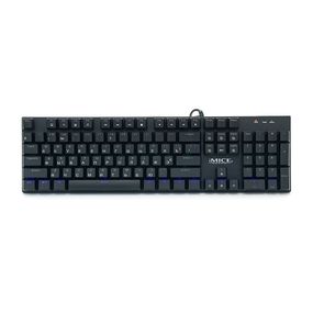 Клавіатура iMICE GK600 USB, довжина кабелю 100см, (Eng/Укр/Рус), Black, 104к