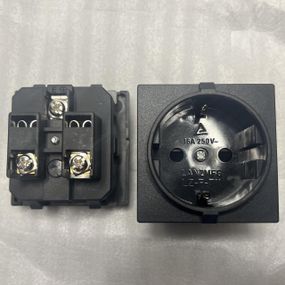 Розетка сетевая Євро AC-03 PDU UPS EU 16A Black для інвертора безперебійника