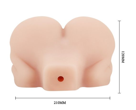 Мастурбатор с двойной вибрацией и двумя входами LyBAILE - Pussy & Ass hole, BM-009115 Sex Aura | Зображення 9