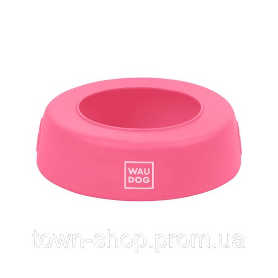 Миска-непроливайка  WAUDOG Silicone, 750 мл розовый | Зображення 2