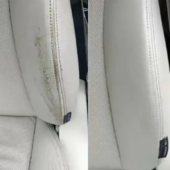 Крем-краска Белая для ремонта кожаных изделий EIDECHSE | Зображення 1