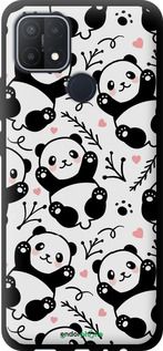 Чохол на Oppo A15s Панди "4318b-2527-2448"