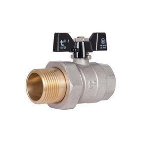 Кран кульовий "Американка" Thermo Alliance Base прямий 1" ВН SD221W25