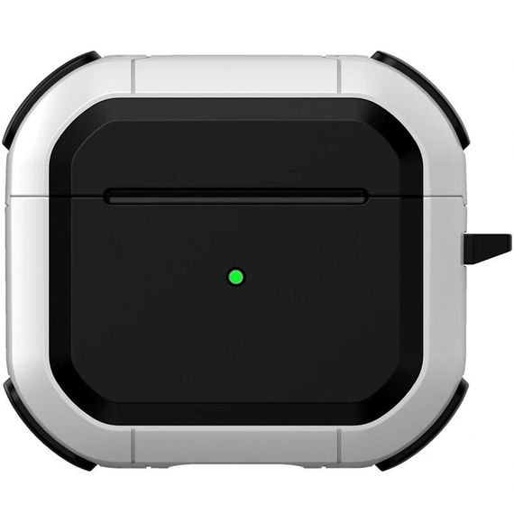 Футляр протиударний Black ed. для навушників Airpods 3 White