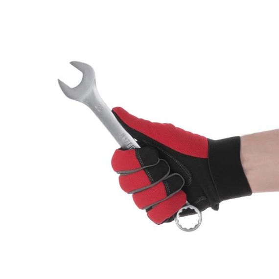 Набір ключів комбінованих 15 од., 6-19, 22 мм, Cr-V, чохол INTERTOOL HT-1204 | Зображення 4