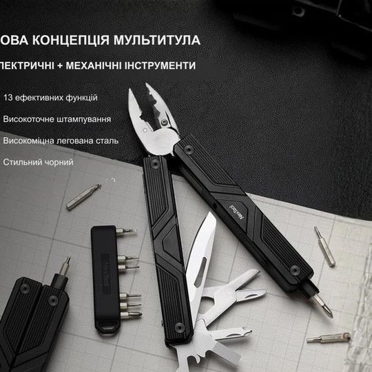 Мультитул с электрической отверткой NexTool Gemini (NE20213) OA-92 | Зображення 3