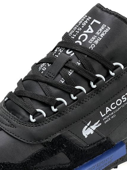 Мужские кроссовки  Lacoste Elite Active PRM Black Navy (топ качество) A4395 | Зображення 9