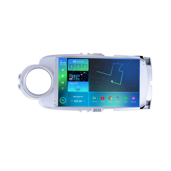 Штатна магнітола Torssen 2K Toyota Yaris (P130) (2011-2013) F98256 4G Carplay DSP | Зображення 1