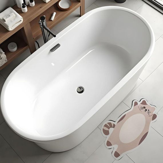 Вологопоглинальний килимок 40х60х3мм Котик SW-00002564 | Зображення 4