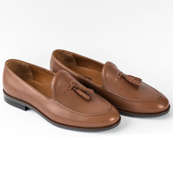 Коричневі лофери Ікос 44 розмір. Взуття, яке дарує стиль! | Зображення 3