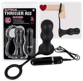 Вибропробка с кольцом ТРИЛЛЕР (большая) sexstyle