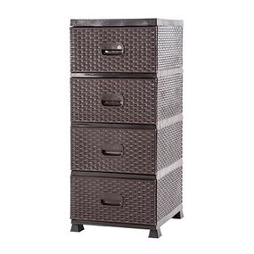 Комод VIOLET HOUSE Coffee (Ротанг)