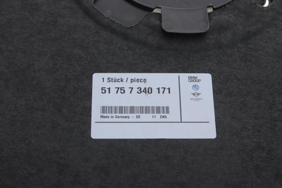 Захист двигуна задній BMW 5 G30 17-23 51757340171 | Зображення 2