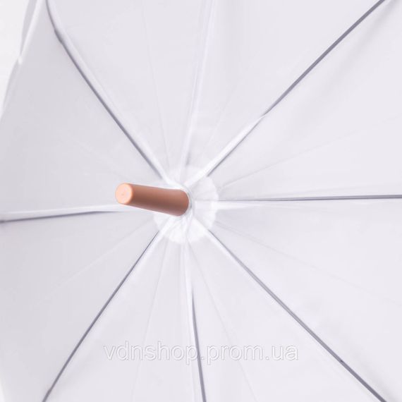 Класична парасолька-тростина напівавтомат з поліестеру 8 спиць діаметр 92 см HP-23-10 | Зображення 7