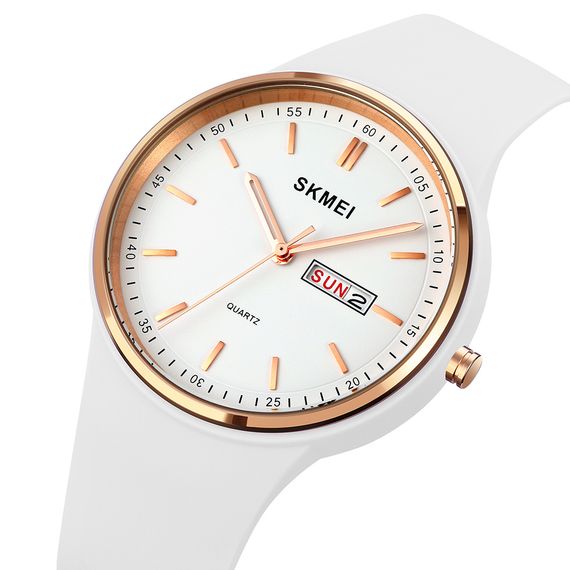 Жіночий годинник Skmei 1747WT White | Зображення 1