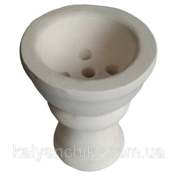 >Чаша для кальяна Богатырь белая