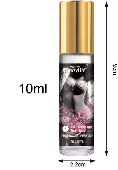 Феромонний парфум для жінок CrazyLife з ролером (10 мл) | Зображення 4