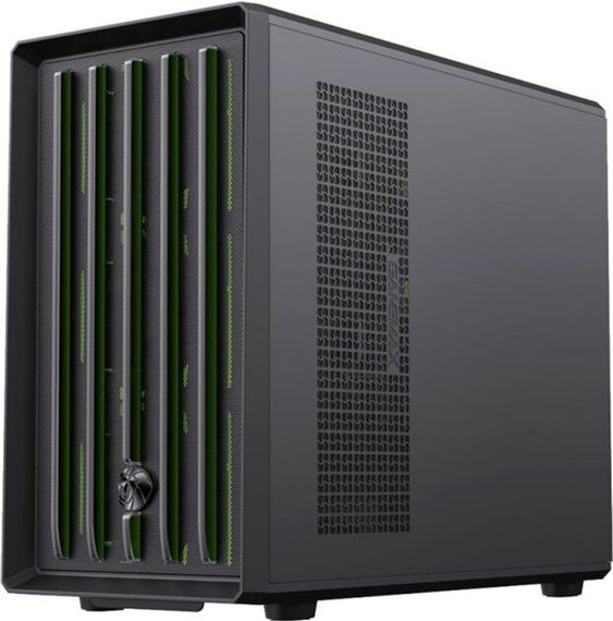 Ігровий ПК Monstr Claw 360 BK Tower / AMD Ryzen 7 8700F (8 (16) ядер по 4,1 - 5,0 ГГц) / 32 ГБ DDR5 / 2000 ГБ SSD / nVidia GeForce RTX 5070, 12 ГБ GDDR7, 192-bit | Зображення 2