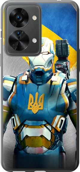 Чехол на OnePlus Nord 2T Украинский киборг "980u-2640-17620"