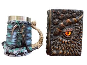 Подарунковий набір Кухоль 3D Підземний 574 і Блокнот 3D «Жар Серця Дракона»