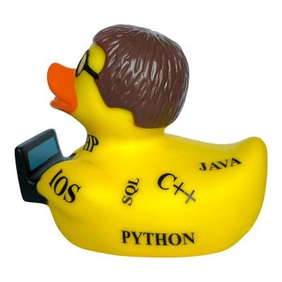 Игрушка для ванной Funny Ducks Утка Программист (1333) | Зображення 2