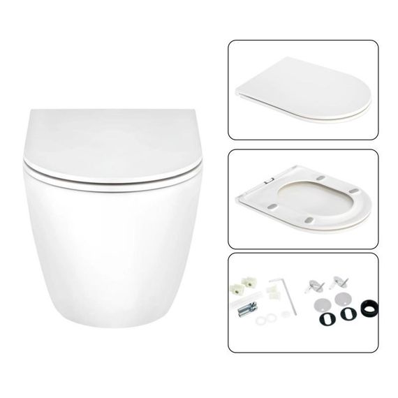 Готове рішення Qtap для ванної кімнати: підвісний унітаз Scorpio Ultra Quiet + комплект інсталяції Nest 4 в 1 (лінійна клавіша | Зображення 6