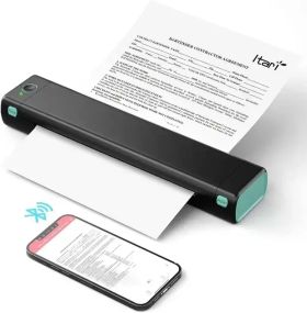 Акумуляторний термопринтер моментального друку з друком Bluetooth і USB M15 A4