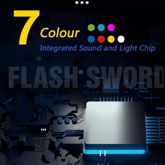 Световой меч-спинер/ Реалистичная световая сабля с RGB подсветкой | Зображення 3