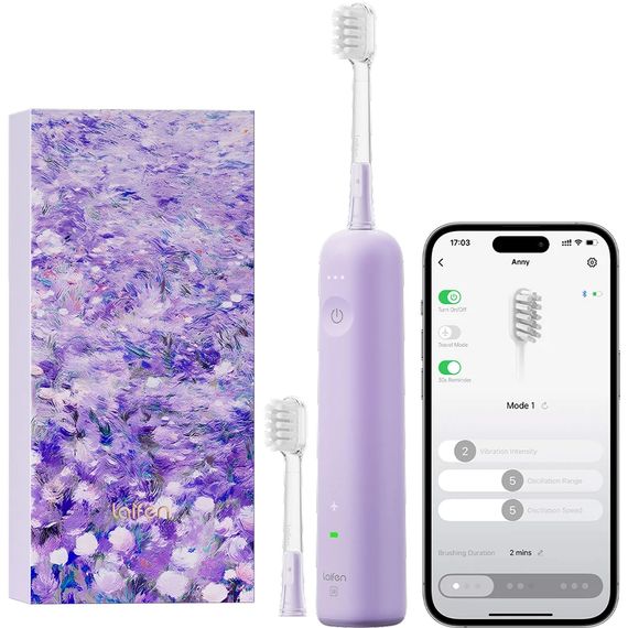 Електрична зубна щітка Laifen Wave SE Purple (фіолетова) | Зображення 2