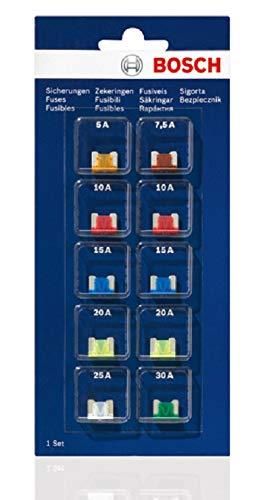 Комплект запобіжників BOSCH (1х5/7.5/25/30A; 2х10/15/20А) mini/mini