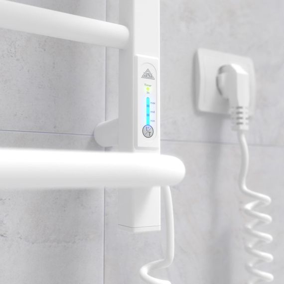 Электрическая полотенцесушилка Laris Зебра Практик ЧФ6 1000 х 600 Е (подкл. справа) R3 | Зображення 4